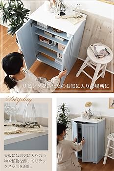 Amazon｜JKプラン フレンチカントリー家具 キャビネット 幅60